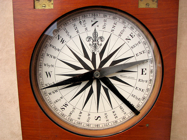 Francis Barker & Son educational desk top compass